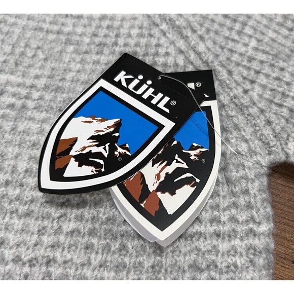 Kuhl Sienna Sweater Womens Small Knit Pullover Ribbed Cowl Neck Ash Gray - Picture 7 of 16